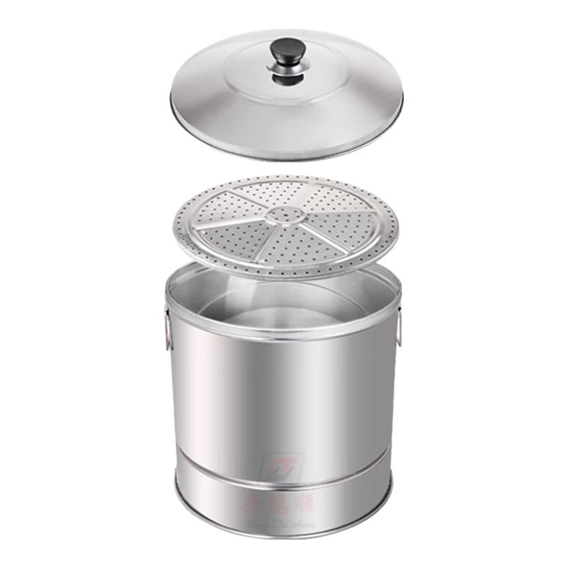 Maidekai Commercial Stainless Steel Steaming Pot with Lid