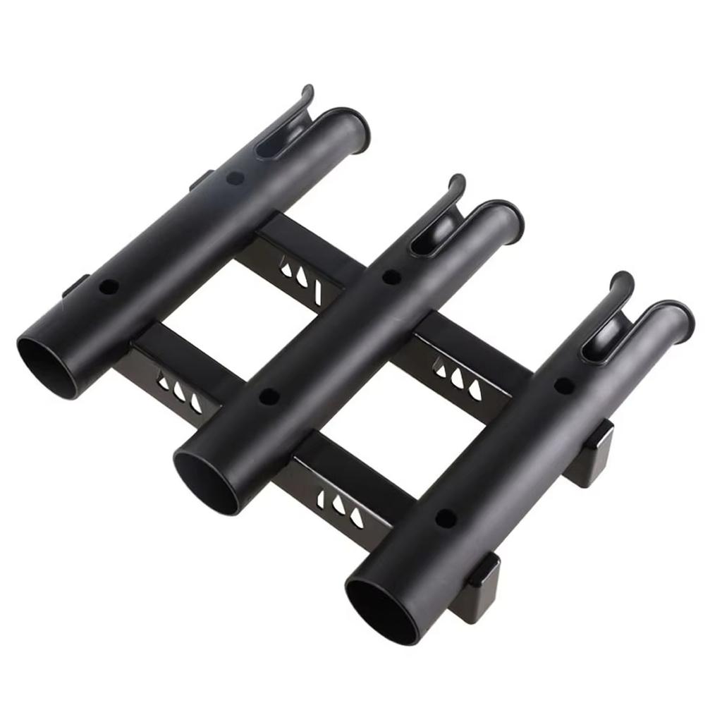 1,3 Tube Plastic Fishing Rod Racks Holder Stand for Yacht Fishing Boxes Boating Equipment Accessories
