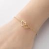 Stainless Steel Mini Heart Bracelet: Versatile Korean-Inspired Women's Fashion