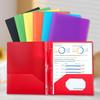 A4 PP American D-Ring Binder with Tadpole Clip, Double-Sided Document Bag, Report Cover