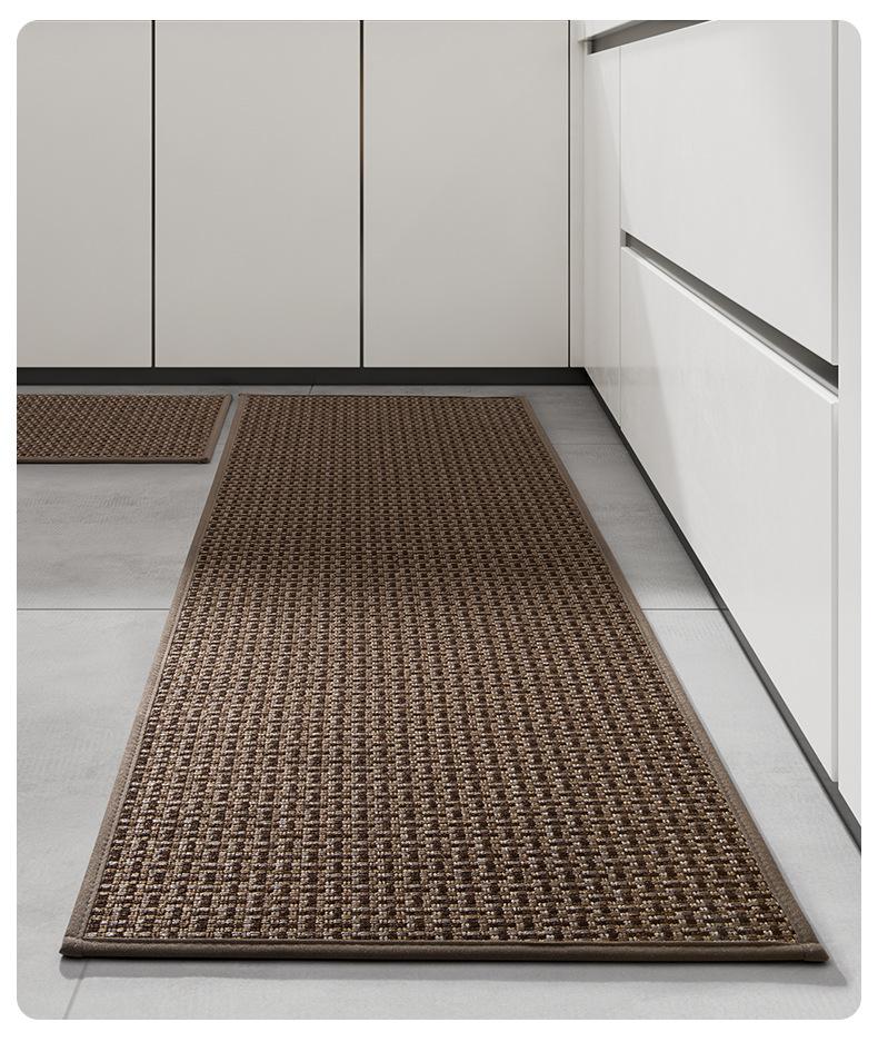 

Kitchen Mats Non Skid Washable Set Absorbent Runner Rugs for Kitchen Front of Sink Kitchen Rugs Indoor Rubber Mats Soft Carpet 45CMx70CM