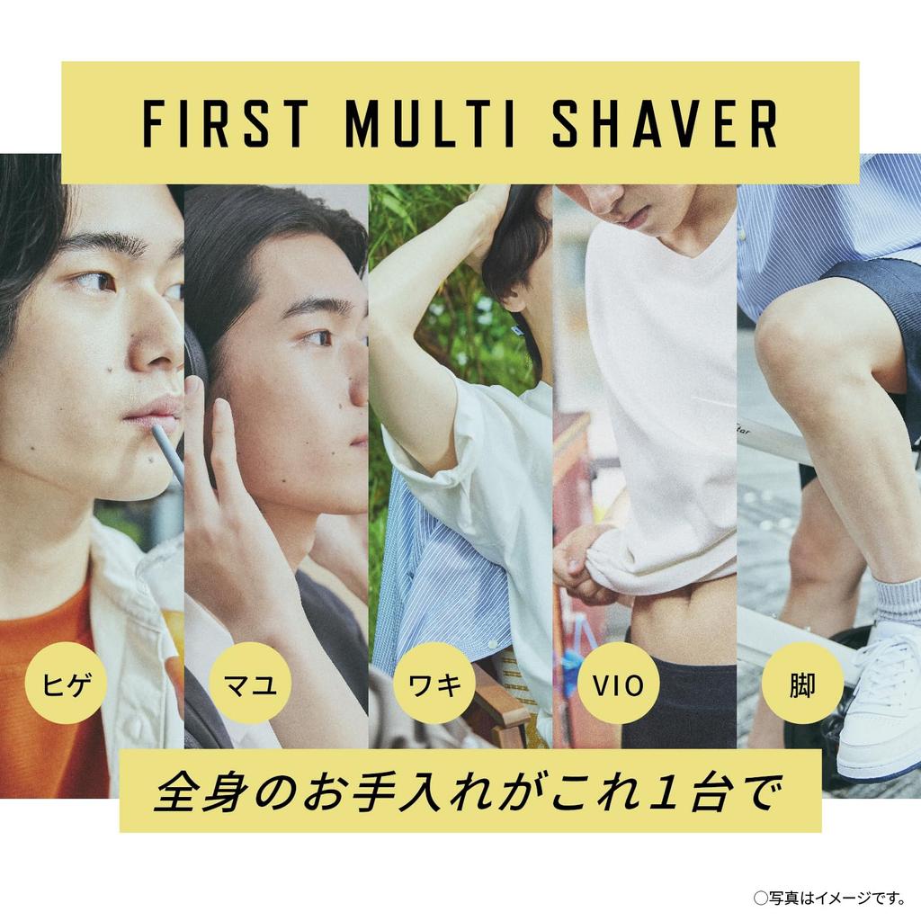 Panasonic First Multi Shaver Shaver Waterproof Bath Can Be Used Battery Operated Blue Eyebrow/Beard/Body ER-GZ50-A