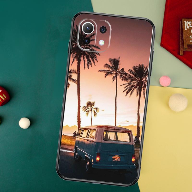 Combi Van Surf Case For Xiaomi 14T 13T 12T 11T Pro 13 14 15 Ultra POCO X6 Pro X3 X5 F5 F6 M6 X7 Pro Cover