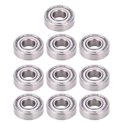 10Pcs Miniature Bearing Stainless Steel Rolling Tools for Deceleration Device S698ZZ 19x8x6mm