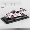 1:32 Porsche 911 GT3 RSR Track Version Alloy Sports Car Diecast Model Sound & Light Children Toy Collect Display Ornament Gift