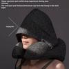 Adjustable Hooded U-shaped Pillows Protection Neck Nap Pillow Gifts Travel Memory Foam Pillow
