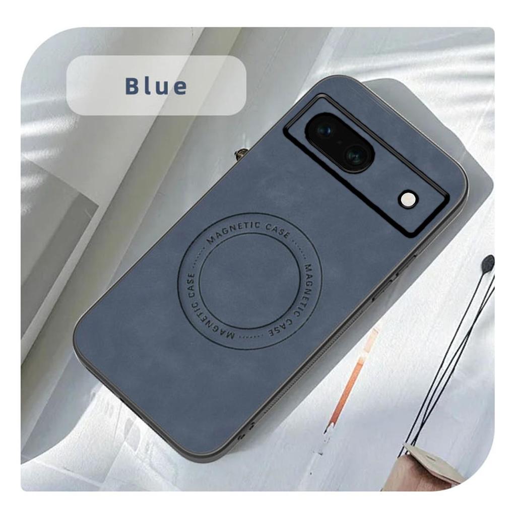 Premium Retro Leather Grain TPU Case for Google Pixel 7 Anti‑Drop Business Phone Shell