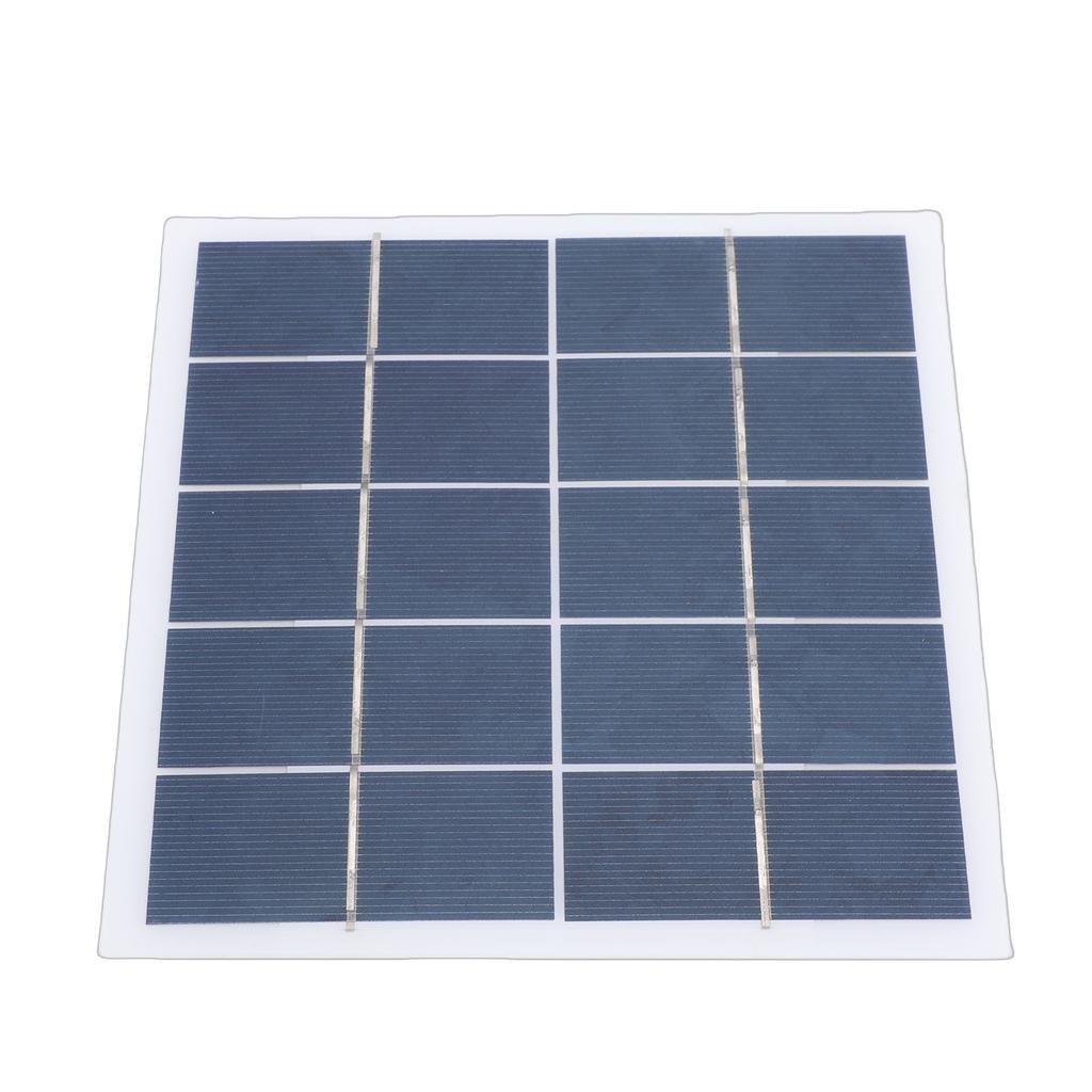 4W 5V Solar Panel Waterproofing Efficient Charging Polycrystalline Type C Solar Panel Charger for Lights Security