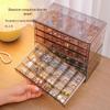 Mehrschichtige transparente Schmuckaufbewahrungsbox für Ringe, Ohrringe, Halsketten und Armbänder