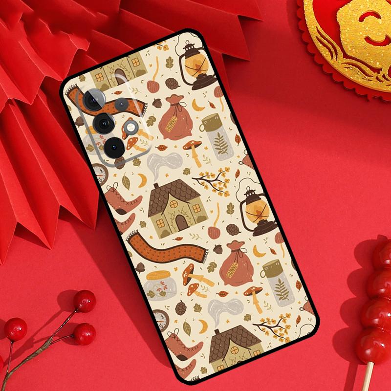 Cozy Autumn Cottage Case For Samsung Galaxy M21 M31 M35 M12 M13 M14 M15 M06 M16 M36 M56 M53 M32 M52 M55 M34 M54