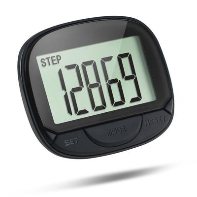 Multi-functional Step Counter 3D Pedometer with Clip for Fitness Tracker for Tracking Steps /