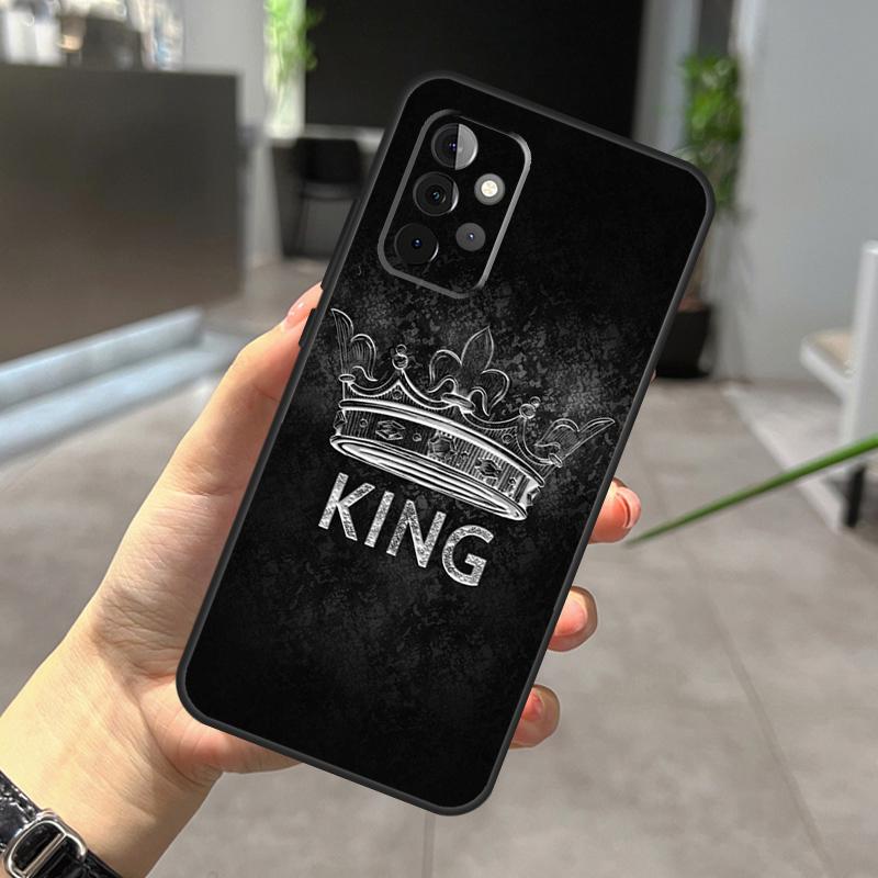 King Queen Art Case For Samsung Galaxy A32 A12 A22 A52 A35 A26 A16 A05 A55 A15 A54 A34 A14 A56 A36 A13 A53