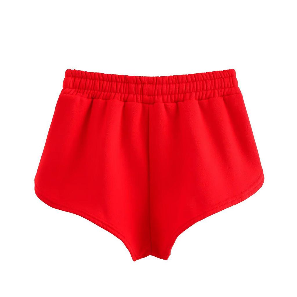 Spring 2025 Women's European & American Style Hooded Sweatshirt with Shorts