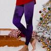 Women's Fashionable Printed Elastic Waist Slim Fit Elastic Yoga Casual Pants