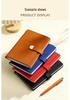 A5 Buckle Notebook with Custom Logo and Multiple Card Slots - Business Meeting Planner & Office Diary