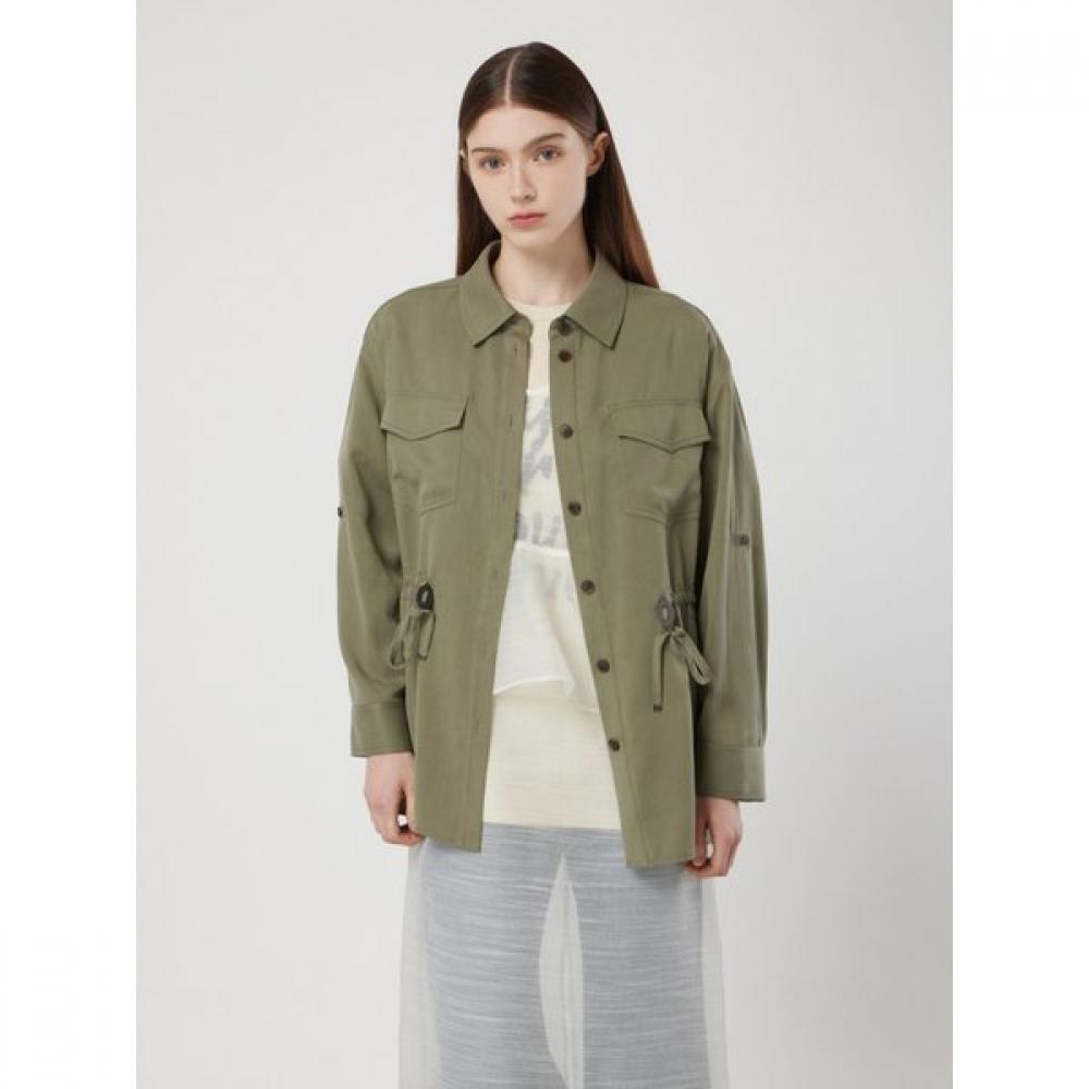 

Cc Collect Draw String Shirt Type Jumper C253msj004 Khaki (KA)/66