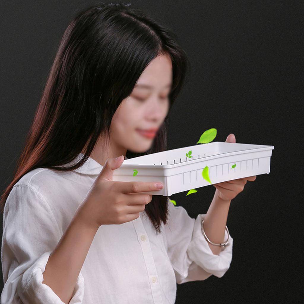 Cutie de depozitare pentru birou, transparentă, PP, versatil, compartimentată, organizator din plastic pentru articole de papetărie