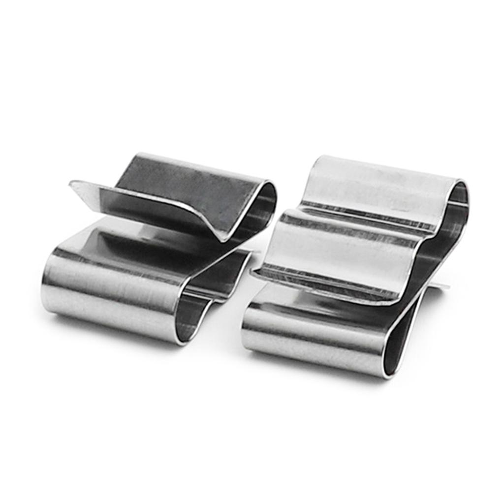 50 Pezzi Clip per Cavi Pannelli Solari in Acciaio Inossidabile Clip per Gestione Fili Moduli Fotovoltaici per Cablaggio Fotovoltaico Cavo per Barca