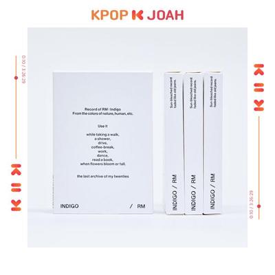 RM – 1. Soloalbum[INDIGO] (Postcard Edition / Weverse Albums ver.)