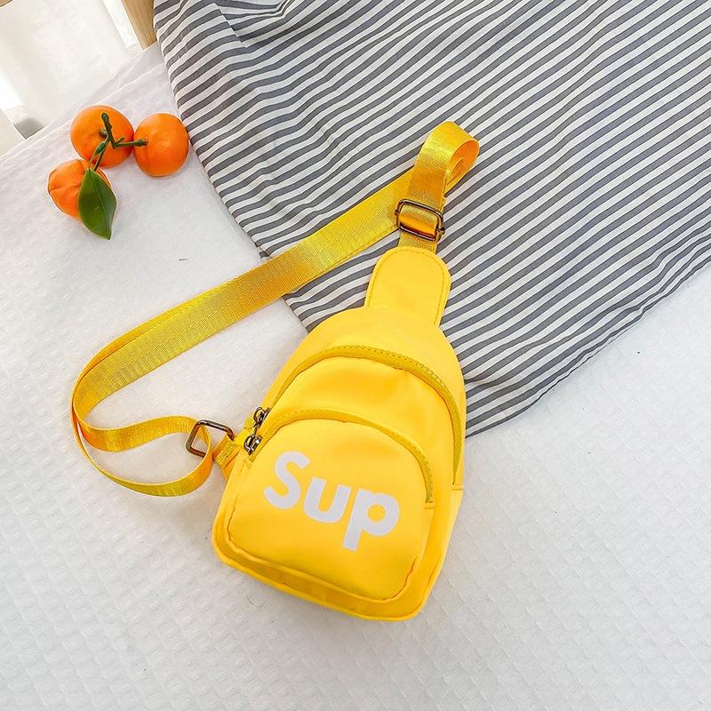 Crossbody Messenger Bag with Letter Pattern, Trendy Boy Backpack