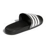 Adidas Abrasion Resistant Abrasion Resistant Low top Kids' Slippers Black White Kids' FY8836