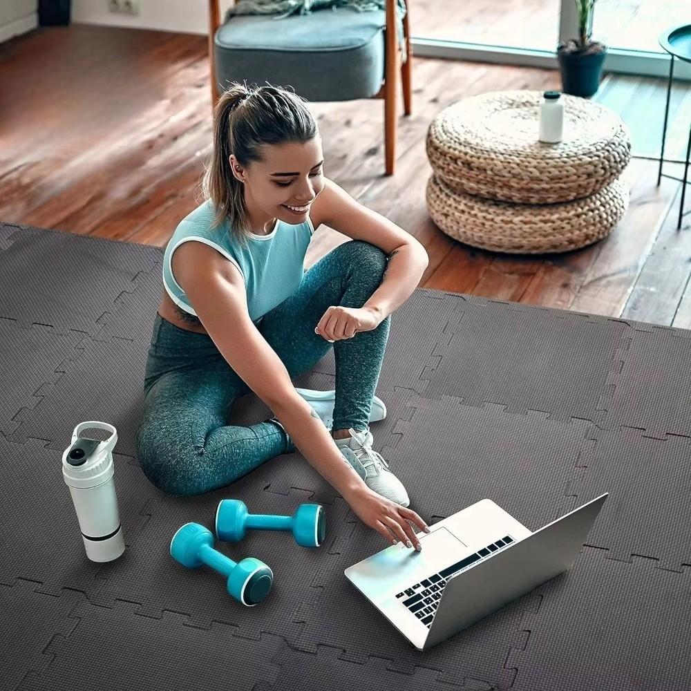 Puzzle Tile Baby Play Mat EVA Foam Exercise Mat Durable Yoga Mats  Gym