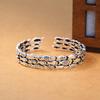 Retro Openable Fish Bracelet: Cute Thai Silver School of Fish for Women - Abundance Year After Year