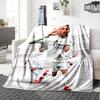 Star Player Kylian Mbappé Blanket Comfortable Suitable for Chair Bed Seaside for All Occasions Warmthful Decor Ideal Gift For Birthday Valentine'S Day