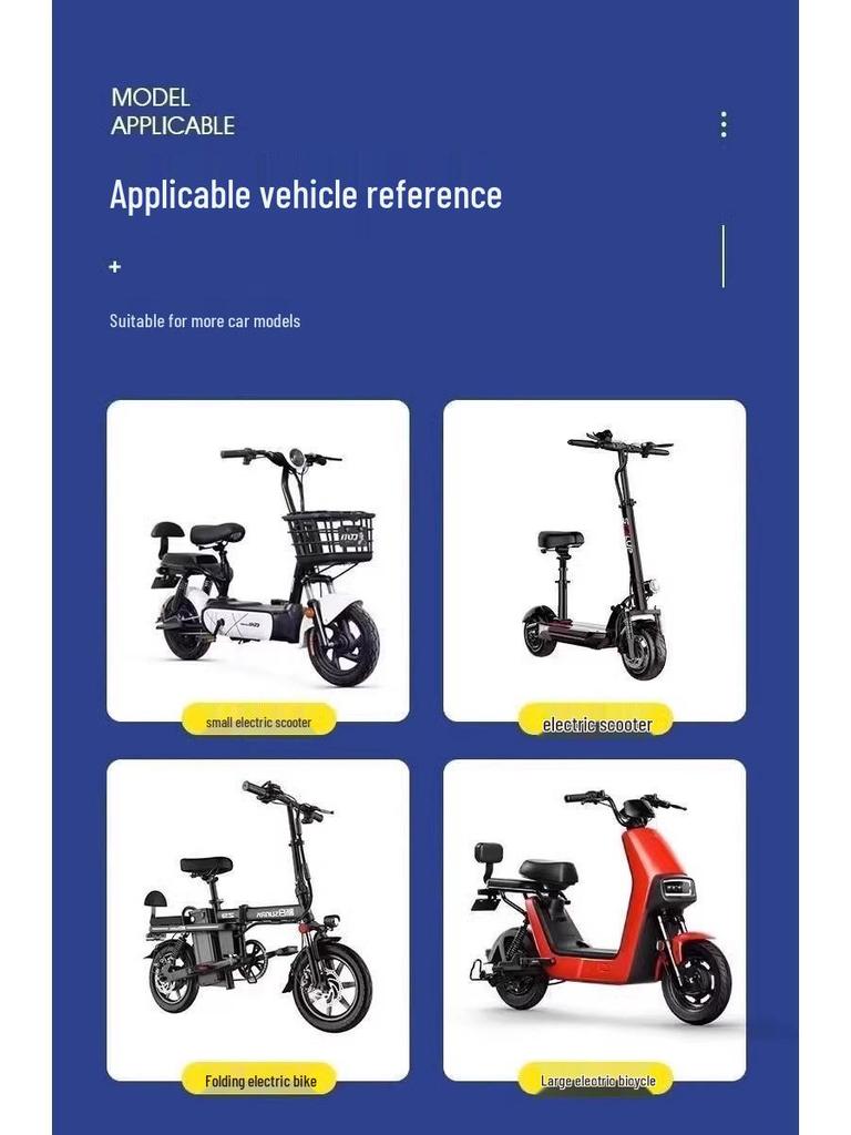 All-Season Waterproof & Sunproof Electric Bicycle Seat Cover - Thickened Cushion for Small Electric Vehicles