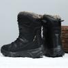 Männer Stiefel Männlich High Top Outdoor Stiefel Warme Plüsch Wüste Schuhe Berg Wandern Stiefel Qualität Leder Wasserdichte Schuhe