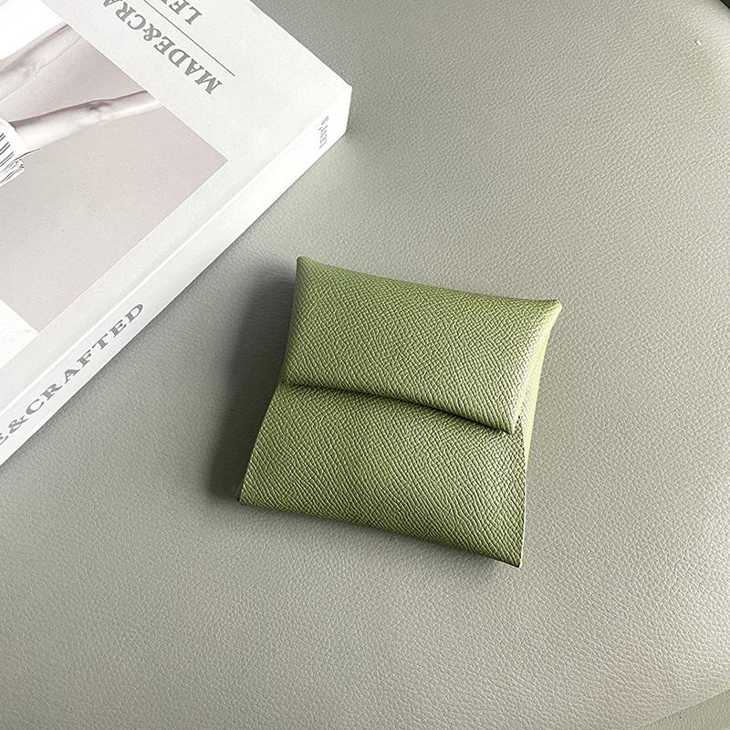 

Новый текстурированный кошелек из воловьей кожи, фирменный дизайн, натуральная кожа, короткий женский кошелек, модный складной держатель для карт, мини-кошелек зелёный