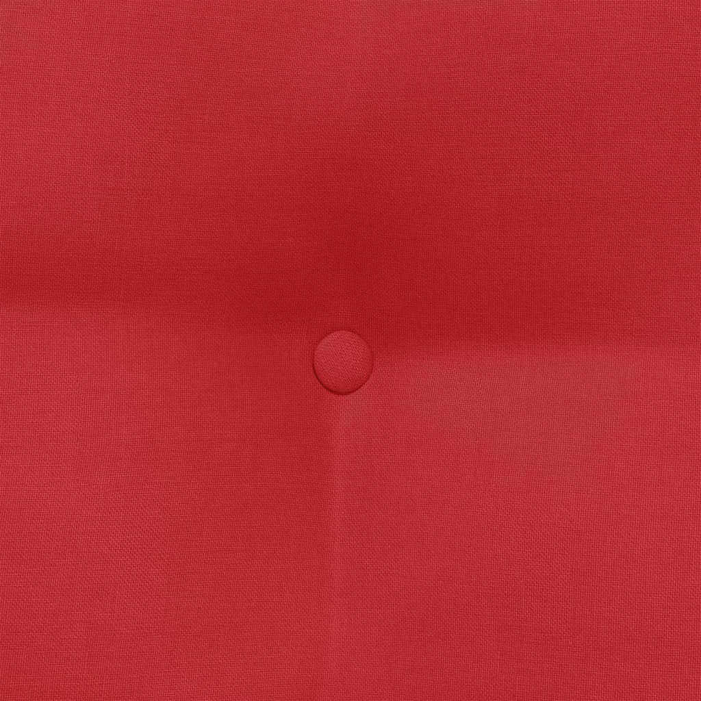 Back Cushion Red 80 x 24 x 50 cm Fabric