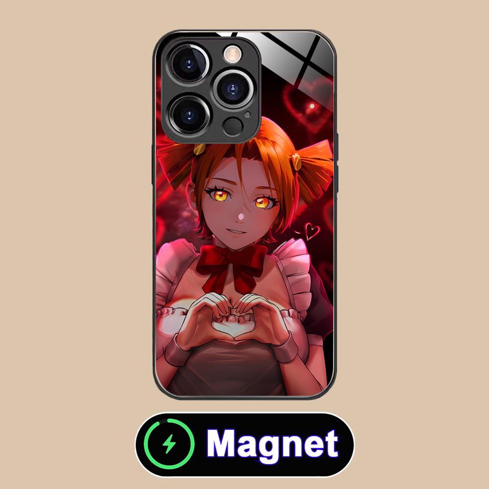 Everlasting Summer Alisa Glass MagSafe Mobile Phone Case for iPhone 17 16 15 14 13 12 11 Air Pro Max Plus Mini Colorful Cover