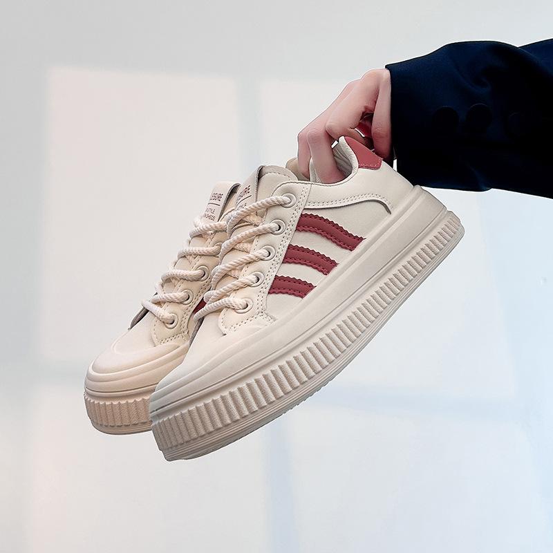 

Модные ретро-туфли Forrest Gump, женская универсальная спортивная и прогулочная обувь с одинарной сеткой, новые дышащие туфли на толстой подошве 40 красный