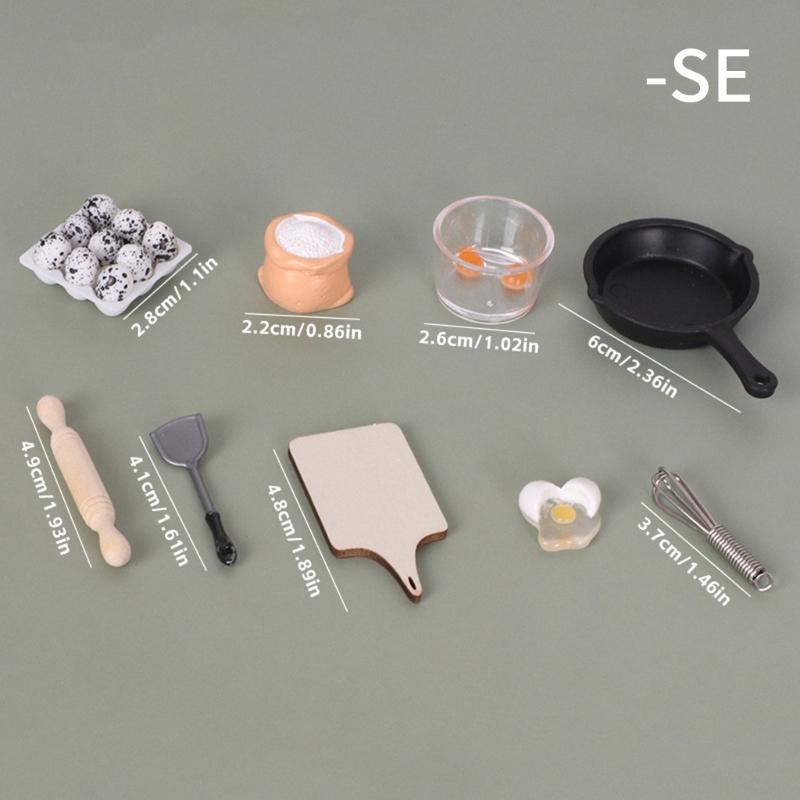 Handcrafted Miniature Bakery Counter With Wood Resin Plastic For Dollhouses Accessories Realistic Cooking Station Photography Prop