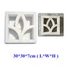 DIY Rasen Garten Zement Antike Ziegelform Gartenwegform 3D Schnitzerei Rutschfeste Beton Kunststoff Pflasterform