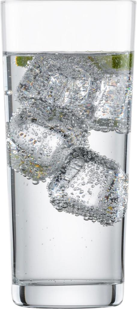 ZWIESEL GLAS Break-Resistant Tumblers, Basic Bar Selection, No. 3, for Water, Mineral Water, and Soft Drinks, 13 Oz., Pair, Machine-Made (m115849)