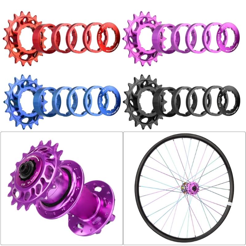 High Strength Bicycles Flywheel 18T Single Speed Bike Freewhee Bicycles Cassettes Cog Cycling Accessories Easy To Use