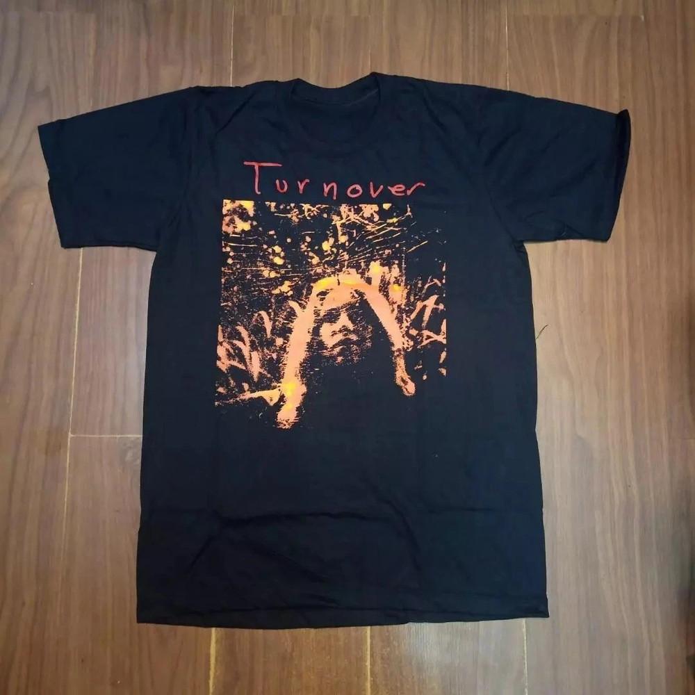 Turnover Band Peripheral Vision Album Black Cotton T Shirt Full Size S-5XL Unisex T-Shirt M