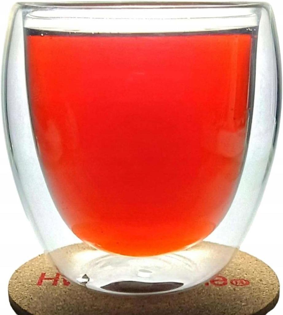 Thermal Glasses 250 ml 2 pcs Double Wall for Coffee Tea
