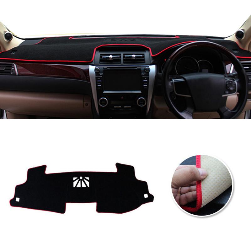 For Toyota Camry XV50 50 2012 2013 2014 2015 2016 2017 Car Dashboard Cover Sun Shade Mat Avoid Light Pad Anti-UV Case Carpets