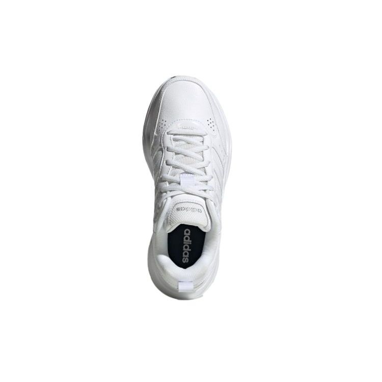adidas Neo Strutter PU Lifestyle Casual Shoes Breathable Low Top Women Shoes White FW4597