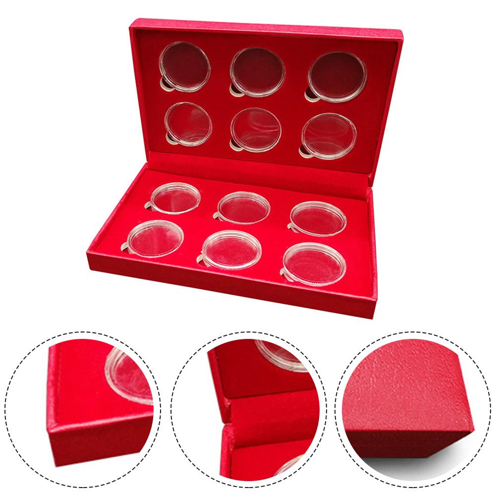 Storage Boxes Coin Storage Box 1pc Coin Storage Case Collection Commemorative Coin High Compactness High Quality