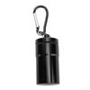 Portable Ashtray Waterproof Lightweight Aluminum Alloy Pocket Ashtray with Lid Keychain for Outdoor Travel