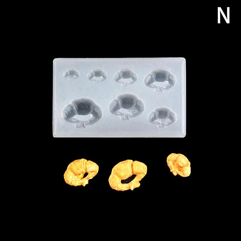 Diy Crafts Casting Baking Tool Mini Food Dessert  Epoxy Resin Mold Cake Candy Chocolate Silicone Mould