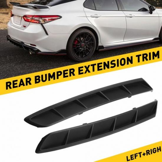 

2Pcs Rear Bumper Extension Trim Left & Right Side for 2018- Camry Toyota