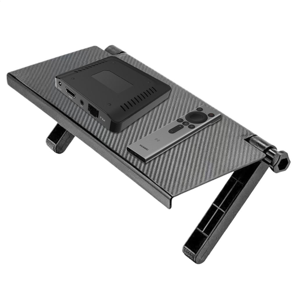 TV Shelf Adjustable Cable Box Shelf for Wall Mounted TV No Drill Stand Bracket for DVD Player Game Console Routers Speakers