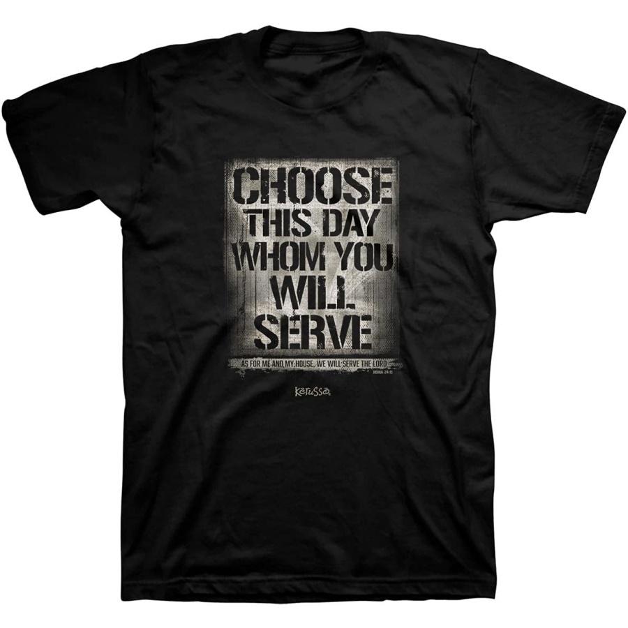 Kerusso T-Shirt - Choose This Day - Black, Black, Large S
