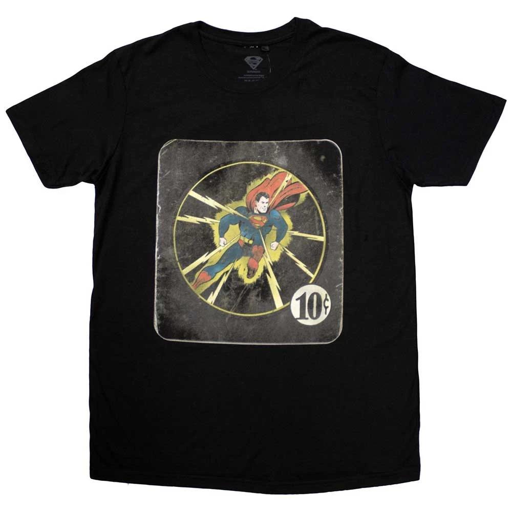 Superman 10c Comic Cover T Shirt XL