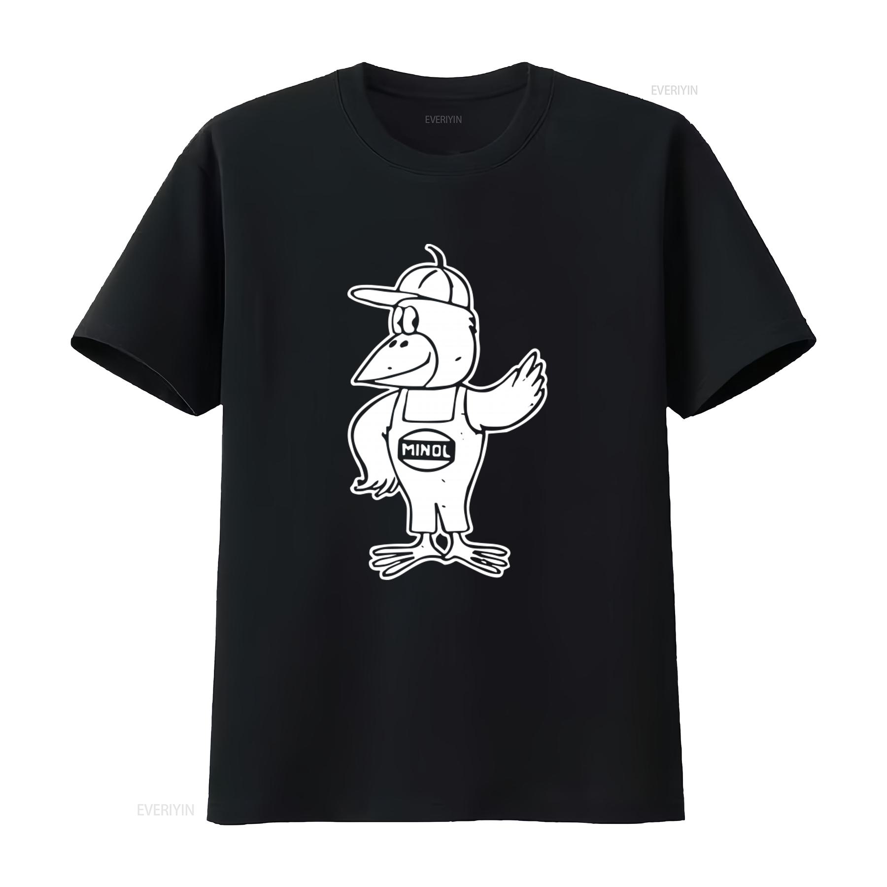 

VEB MINOL Retro GDR Pirol IFA Simson Advertising T Shirt Vintage Ostalgia Design for Men vintage Washed graphic fashion 4XL